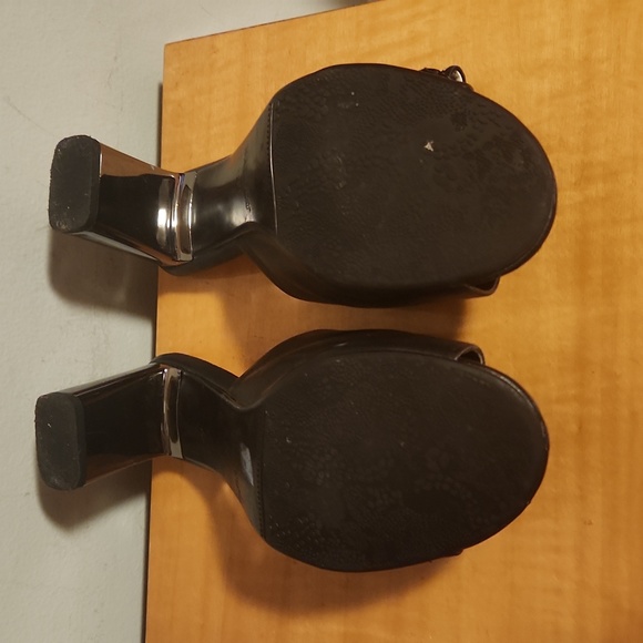 BAROCO LEATHER SANDALS SIZE 38 (US 8) - Picture 3 of 5